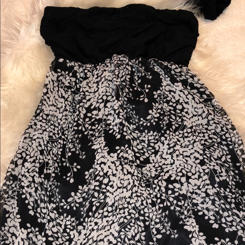 Express Strapless Dress